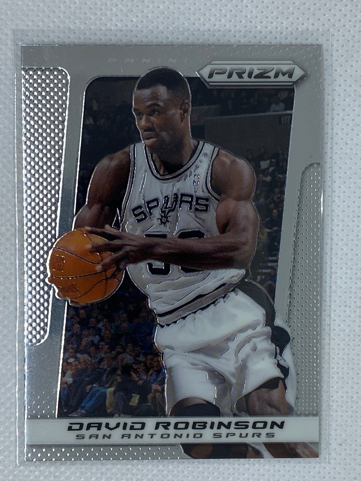 2013-14 Panini Prizm David Robinson Base Card #226 San Antonio Spurs