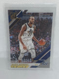 2019-20 Panini Clearly Donruss #43 Rudy Gobert GOLD SP