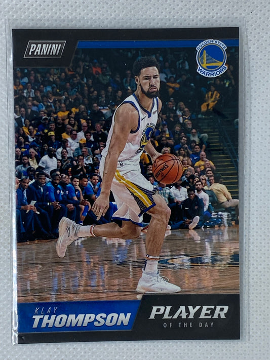 2018-19 Panini Player of the Day Klay Thompson #27 SP