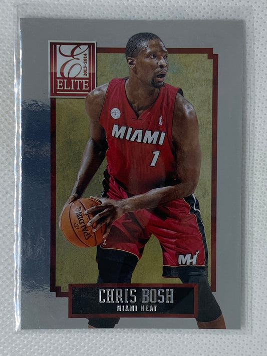 2013-14 Elite Miami Heat Basketball Card #199 Chris Bosh