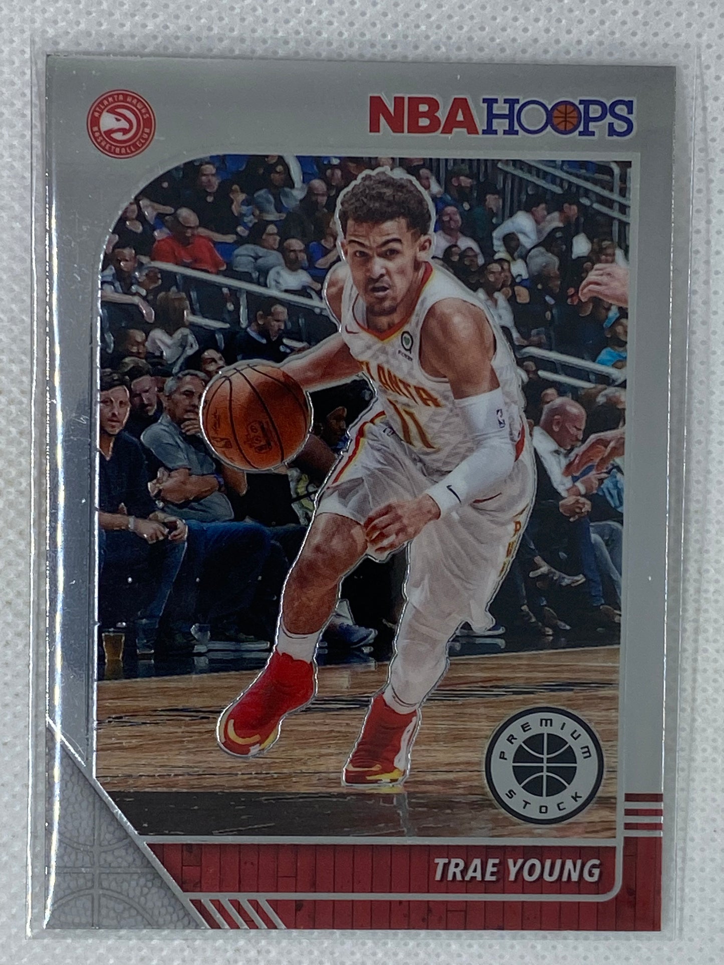 2019-20 NBA Hoops Premium Stock #1 Trae Young Atlanta Hawks