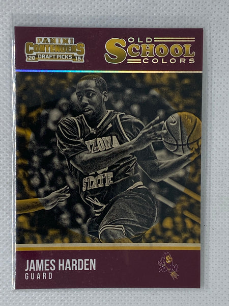 2015-16 Panini Contenders Draft Picks Old School Colors #13 James Harden