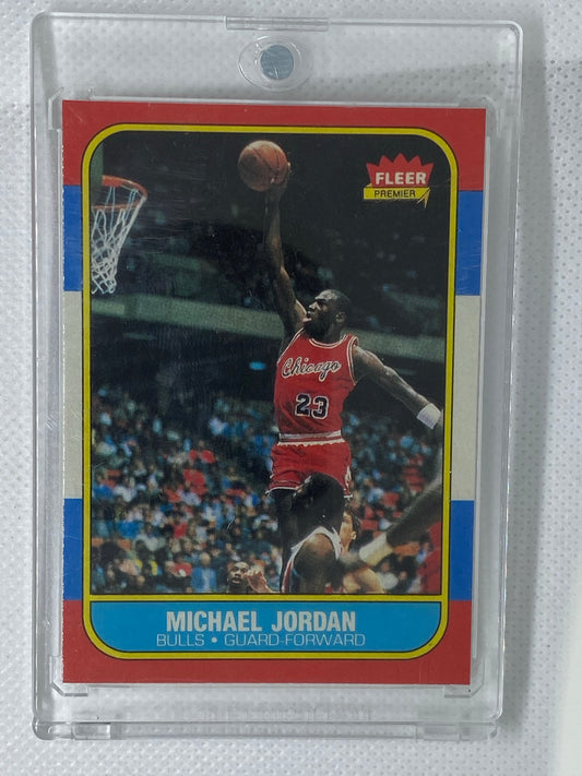 1986-87 Fleer Michael Jordan 57 of 132 Rookie REPRINT