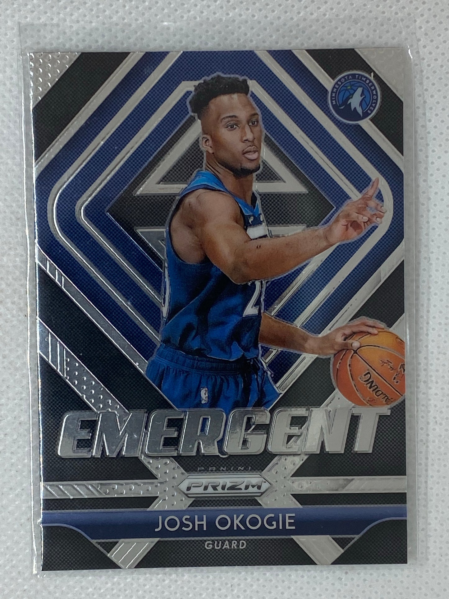 2018-19 Panini Prizm Emergent #20 Josh Okogie - Minnesota Timberwolves