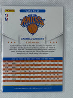 2012-13 Panini NBA Hoops New York Knicks #16 Carmelo Anthony