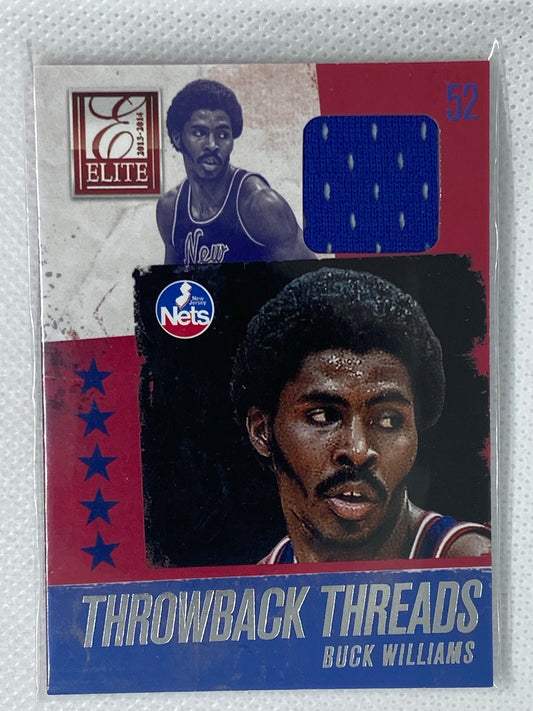 2013-14 Panini Elite Throwback Threads Buck Williams #21