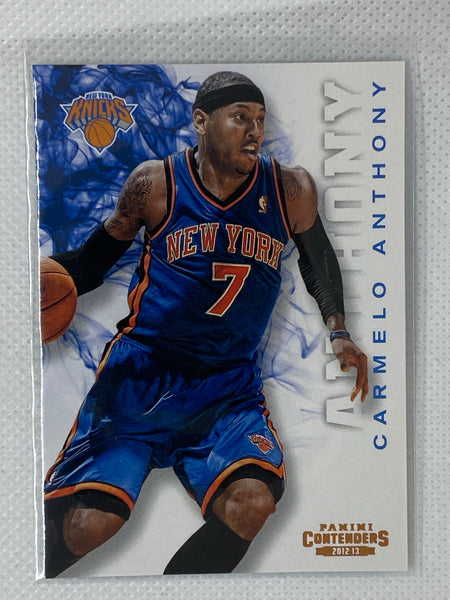2012-13 Panini Contenders Basketball #172 Carmelo Anthony New York Knicks