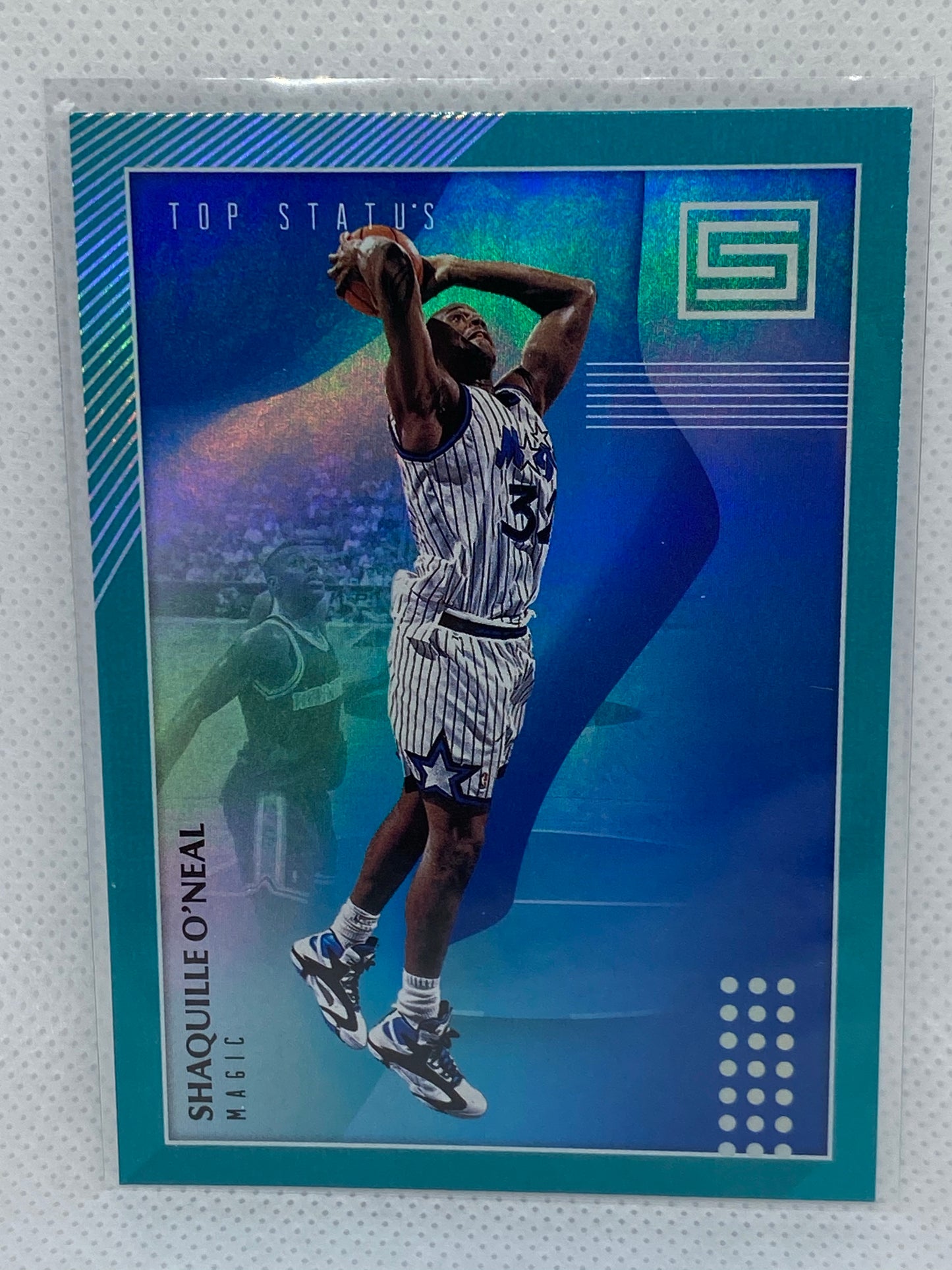 2018-19 Panini Status Top Status Aqua Shaquille O'neal #19