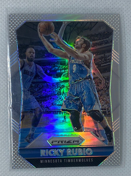 2015-16 Panini Prizm Prizms Silver #224 Ricky Rubio