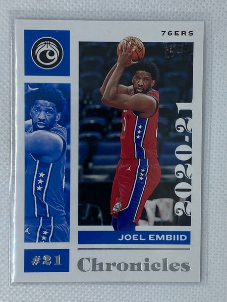 2020-21 Panini Chronicles #13 Joel Embiid Philadelphia 76ers NBA Basketball