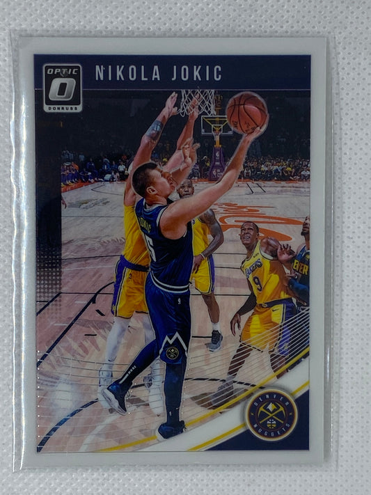 2018-19 Optic Nikola Jokic NBA Base Card Nuggets #100