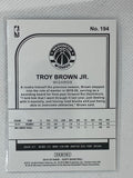 2019-20 Panini NBA Hoops Retail Purple 194 Troy Brown Jr