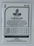 2019-20 Panini Hoops Winter #158 CJ McCollum