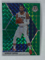 2019-20 Panini Mosaic Mosaic Green #186 Derrick Favors