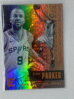 2017-18 Panini Essentials Retail #107 Tony Parker San Antonio Spurs