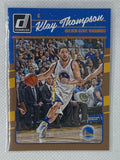 2016-17 Panini Donruss Klay Thompson Basketball Card #136 Golden State Warriors