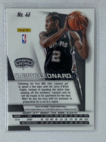 2014-15 Panini Prizm Kawhi Leonard #46 Spurs Base