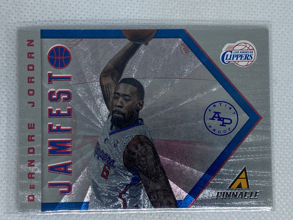 2013-14 Panini Pinnacle Jamfest Blue Artist Proof DeAndre Jordan #7