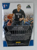 2016-17 Panini Threads Minnesota Timberwolves Basketball Card #76 Zach LaVine