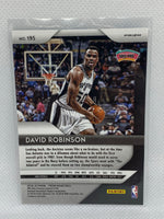 2018-19 Panini Prizm Basketball David Robinson Red White Blue Prizm #2