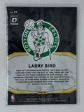 2020-21 Donruss Optic Basketball Winner Stays Insert #19 Larry Bird Celtics