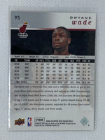 2008-09 Upper Deck Dwyane Wade #95 NBA Miami Heat Basketball Card