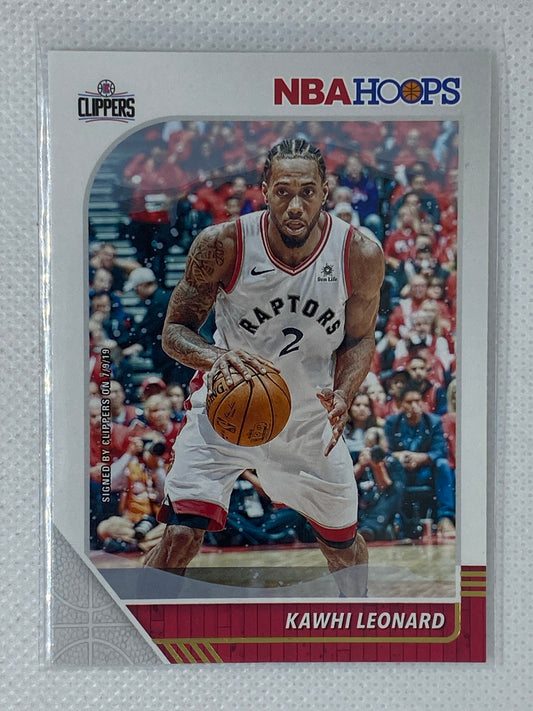 2019-20 Panini NBA Hoops Winter Base #177 Kawhi Leonard - Los Angeles Clippers