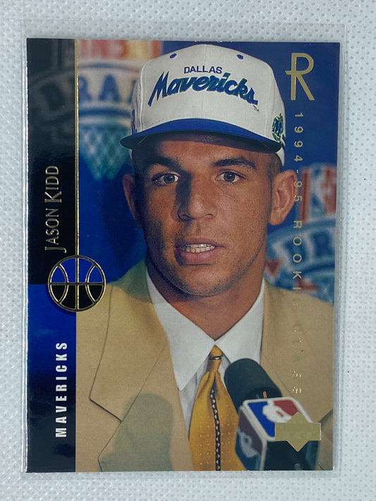 1994-95 Upper Deck Dallas Mavericks Basketball Card #160 Jason Kidd Rookie HOF