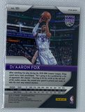 2018-19 Panini Prizm De'Aaron Fox Red White Blue Prizm #151