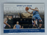 2012-13 Panini Spirit of the Game Timberwolves #8 Kevin Love