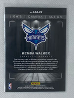 2018-19 Panini NBA Hoops Lights Camera Action Winter Kemba Walker #LCA-22