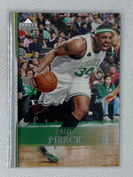 2007-08 Upper Deck Boston Celtics Basketball Card #186 Paul Pierce