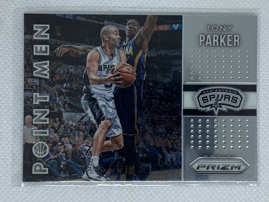 2015-16 Panini Prizm Point Men #14 Tony Parker