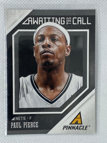 2013-14 Panini Pinnacle Awaiting the Call Paul Pierce #9