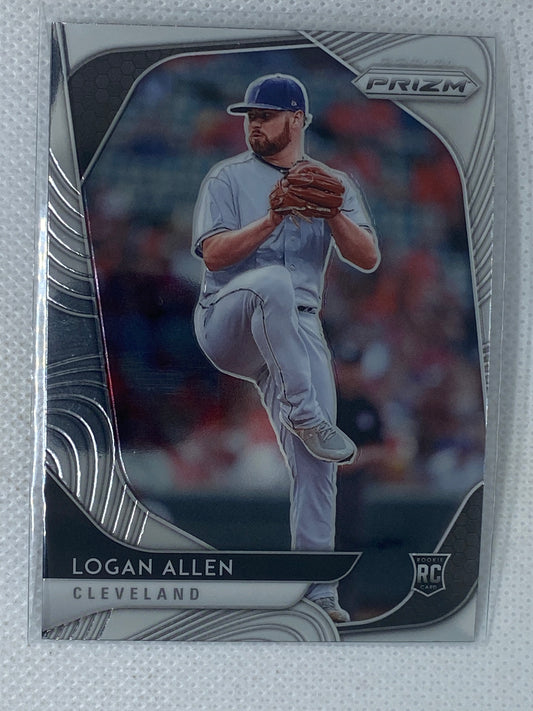 2020 Panini Prizm Logan Allen Rookie #70 Cleveland Indians