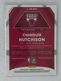 2019-20 Panini Donruss Optic Chandler Hutchison Holo Silver Auto #SS-CHS