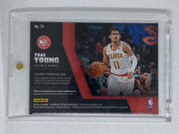 2018-19 Panini Player of the Day Trae Young Rookie Jersey 2 Color Relic Patch RC