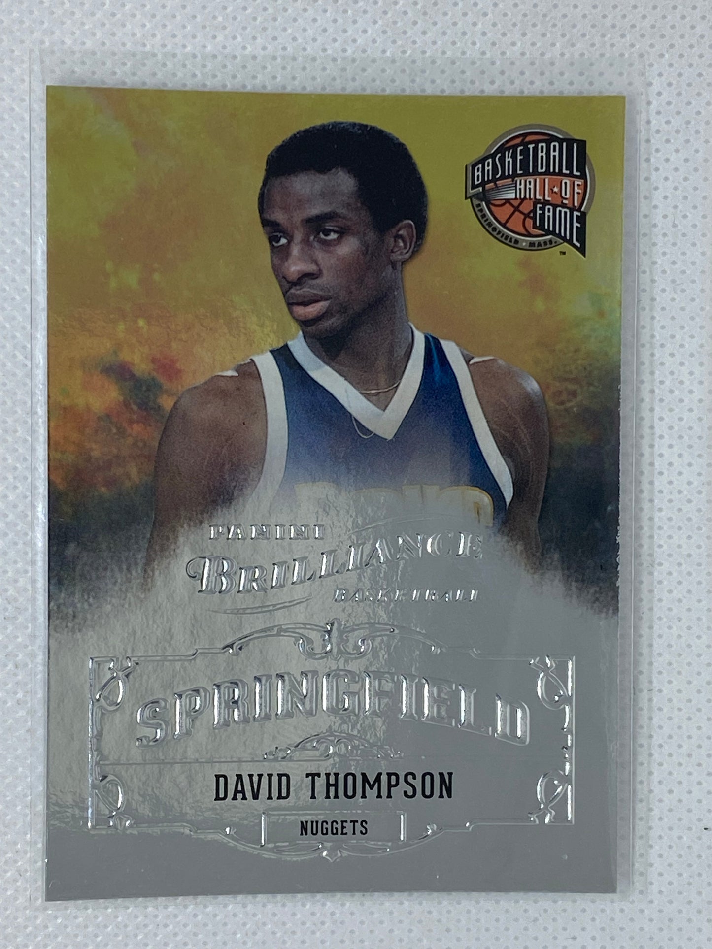 2012-13 Panini Brilliance Springfield David Thompson #15 HOF