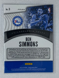 2019-20 Panini Prizm Dominance Green Prizm #3 Ben Simmons 76'ers