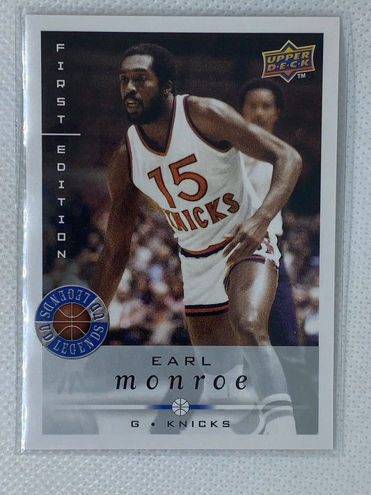 2008-09 Upper Deck EARL MONROE UD Legends card KNICKS