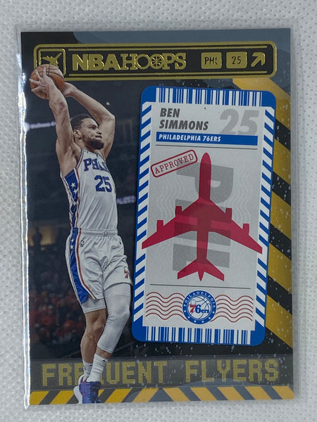 2021-22 Panini NBA Hoops Winter Ben Simmons Frequent Flyers Gold Lette –  ARD Sports Memorabilia