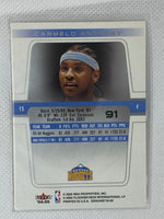 2004-05 Fleer Genuine Carmelo Anthony #91 Denver Nuggets 2nd Year Card