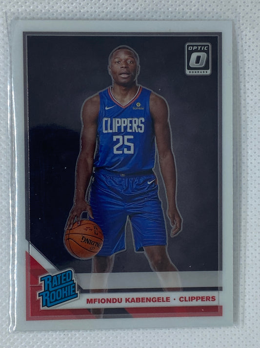 2019-20 Panini Donruss Optic Mfiondu Kabengele Rated Rookie #159 RC