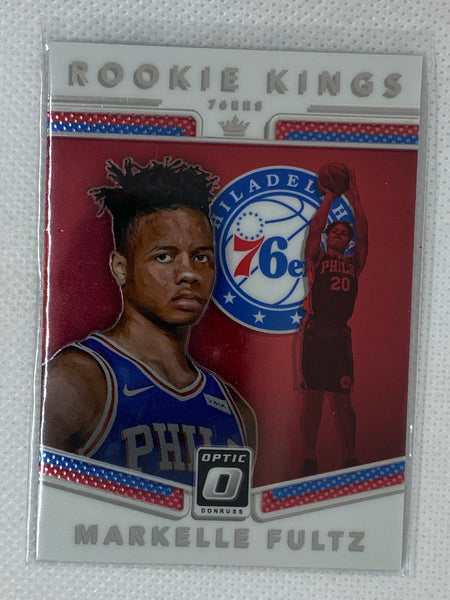 2017-18 Donruss Optic Rookie Kings #1 Markelle Fultz Philadelphia 76ers