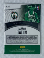 2019-20 Panini Prizm - Jayson Tatum - Dominance #13 Boston Celtics