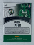 2019-20 Panini Prizm - Jayson Tatum - Dominance #13 Boston Celtics