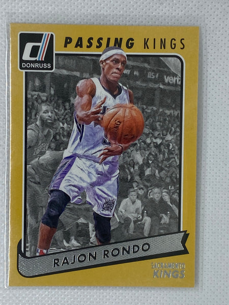 2015-16 Donruss Basketball #5 Rajon Rondo - Passing Kings - Kings