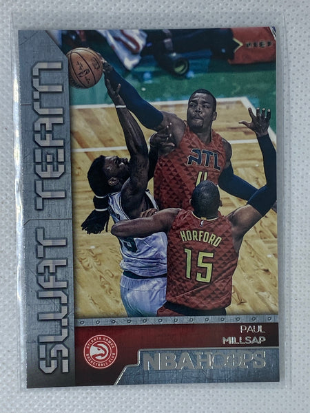 2016-17 Panini NBA Hoops Swat Team Insert #5 Paul Millsap Hawks