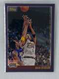 2000-01 Topps Allen Iverson #165 w/ Kobe Bryant Blocking