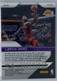 2018-19 Panini Prizm LeBron James Pink Cracked Ice Prizm Cavs/Lakers #6